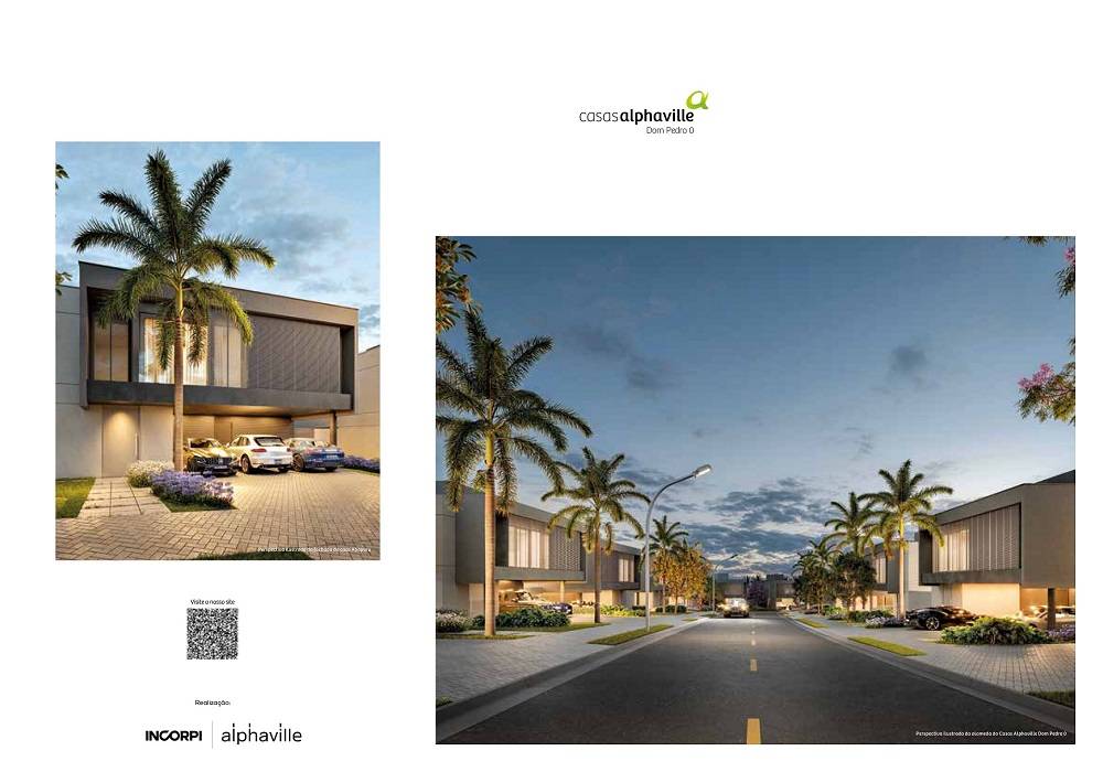 CASAS ALPHAVILLE DOM PEDRO ZERO - Casa em Condomínio Alphaville Dom Pedro Zero - Campinas – Fabiana Tenan Imóveis